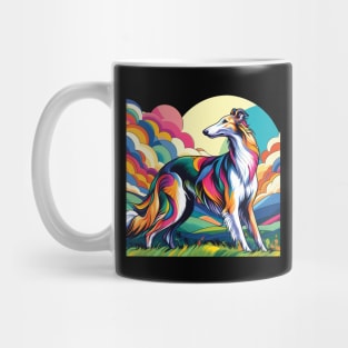 Beatuiful borzoi. I love borzois. Mug